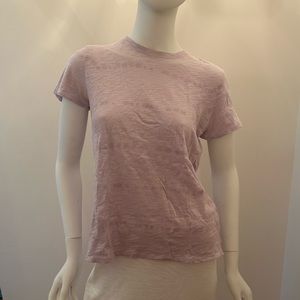 Women’s ATM Anthony Thomas Melillo short sleeve lilac purple tee size M